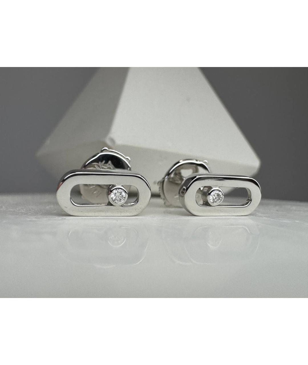 MESSIKA Серебряные серьги из белого золота, фото 7