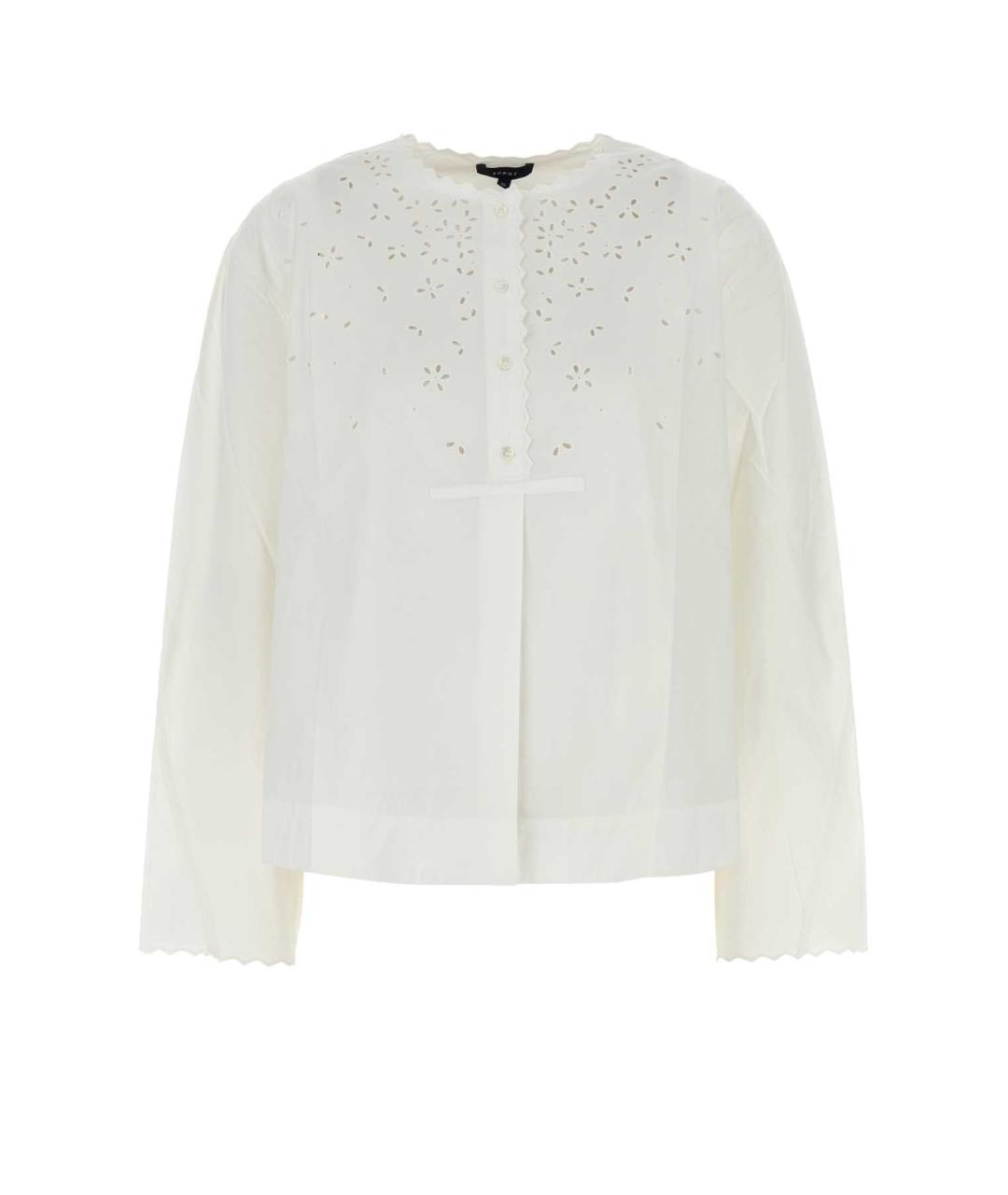SOEUR Белая хлопковая рубашка, фото 1
