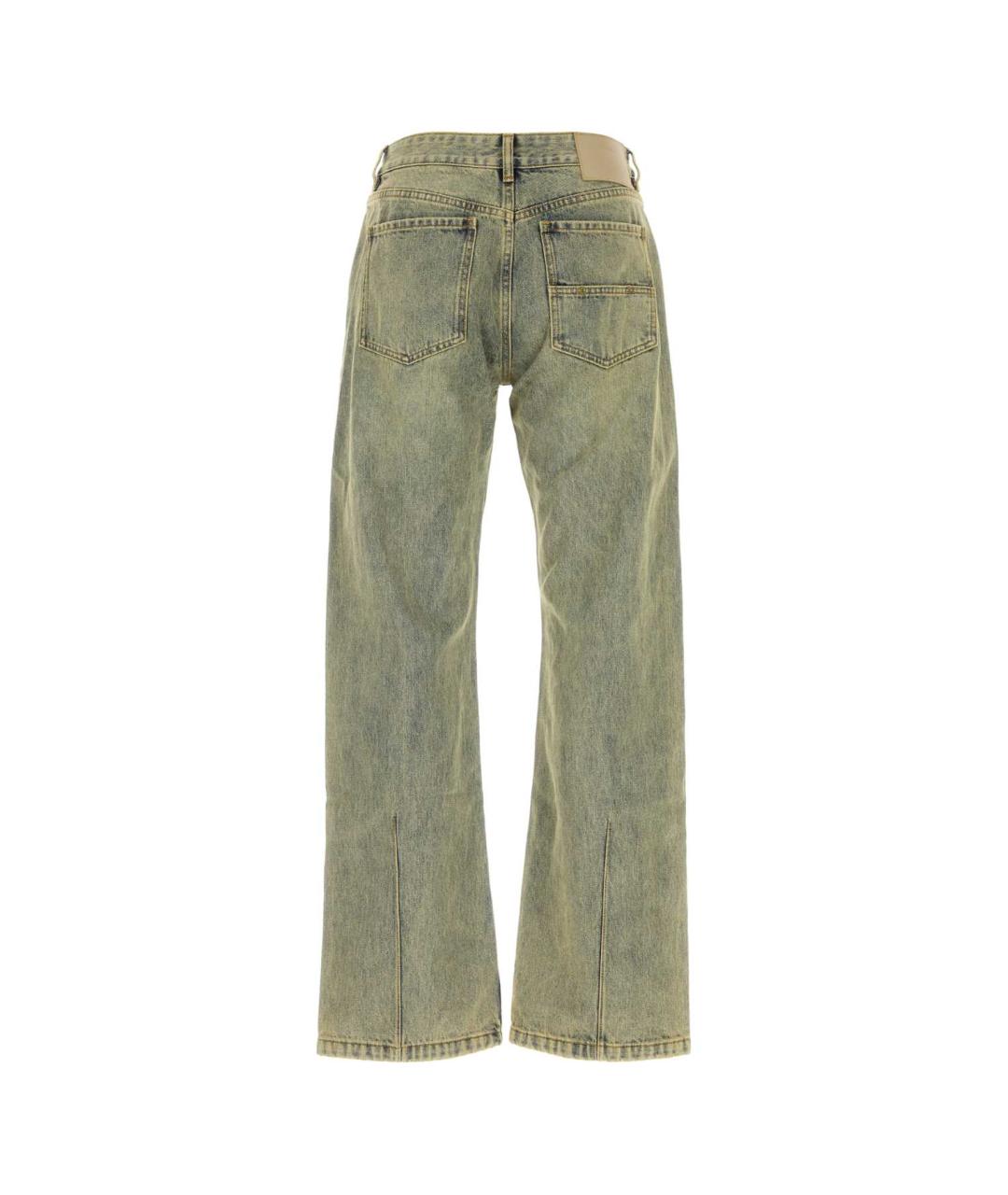 entire studios Голубые хлопковые прямые джинсы, фото 2