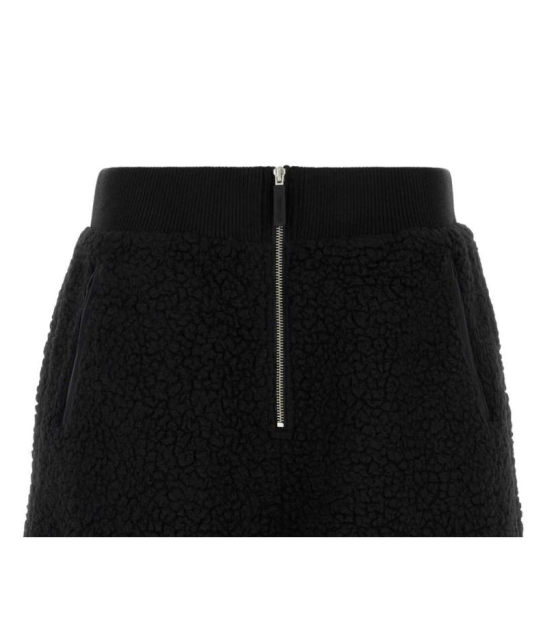 entire studios Черные полиэстеровые шорты, фото 3