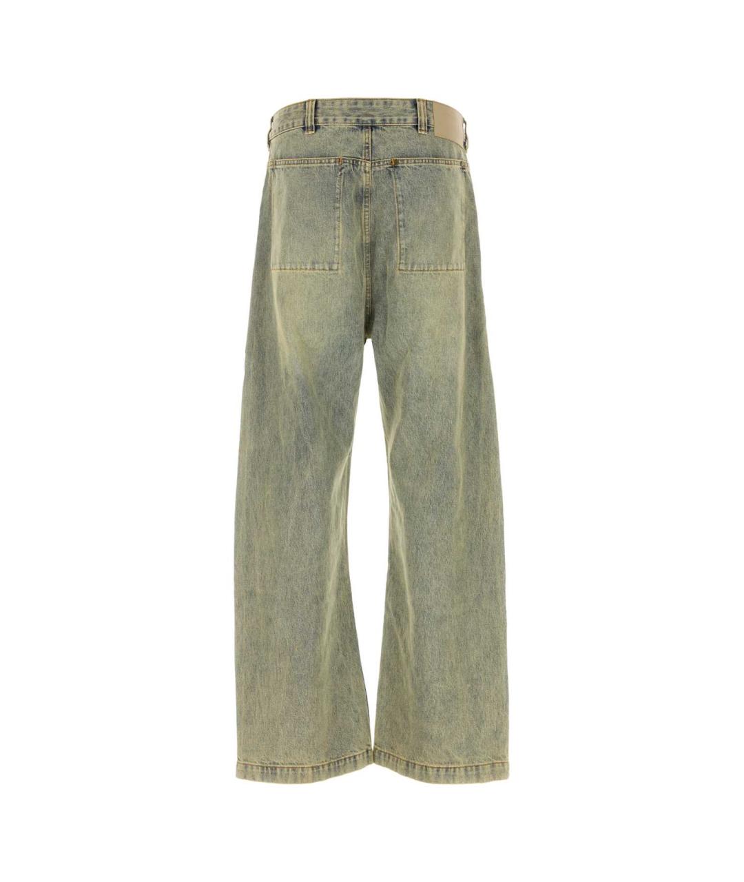 entire studios Голубые хлопковые прямые джинсы, фото 2