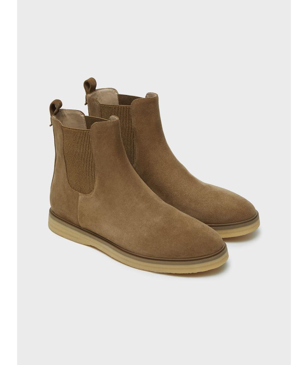 12 STOREEZ Коричневые замшевые ботинки, фото 2