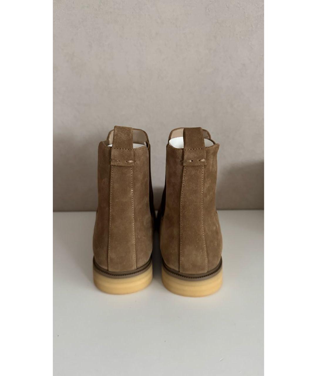 12 STOREEZ Коричневые замшевые ботинки, фото 6