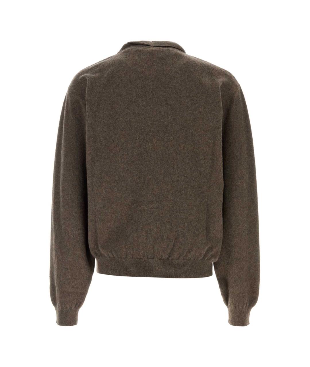 MAGLIANO Коричневый кашемировый джемпер / свитер, фото 2