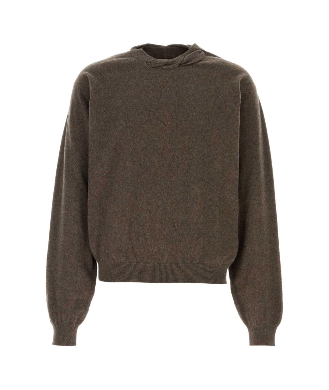 MAGLIANO Коричневый кашемировый джемпер / свитер, фото 1