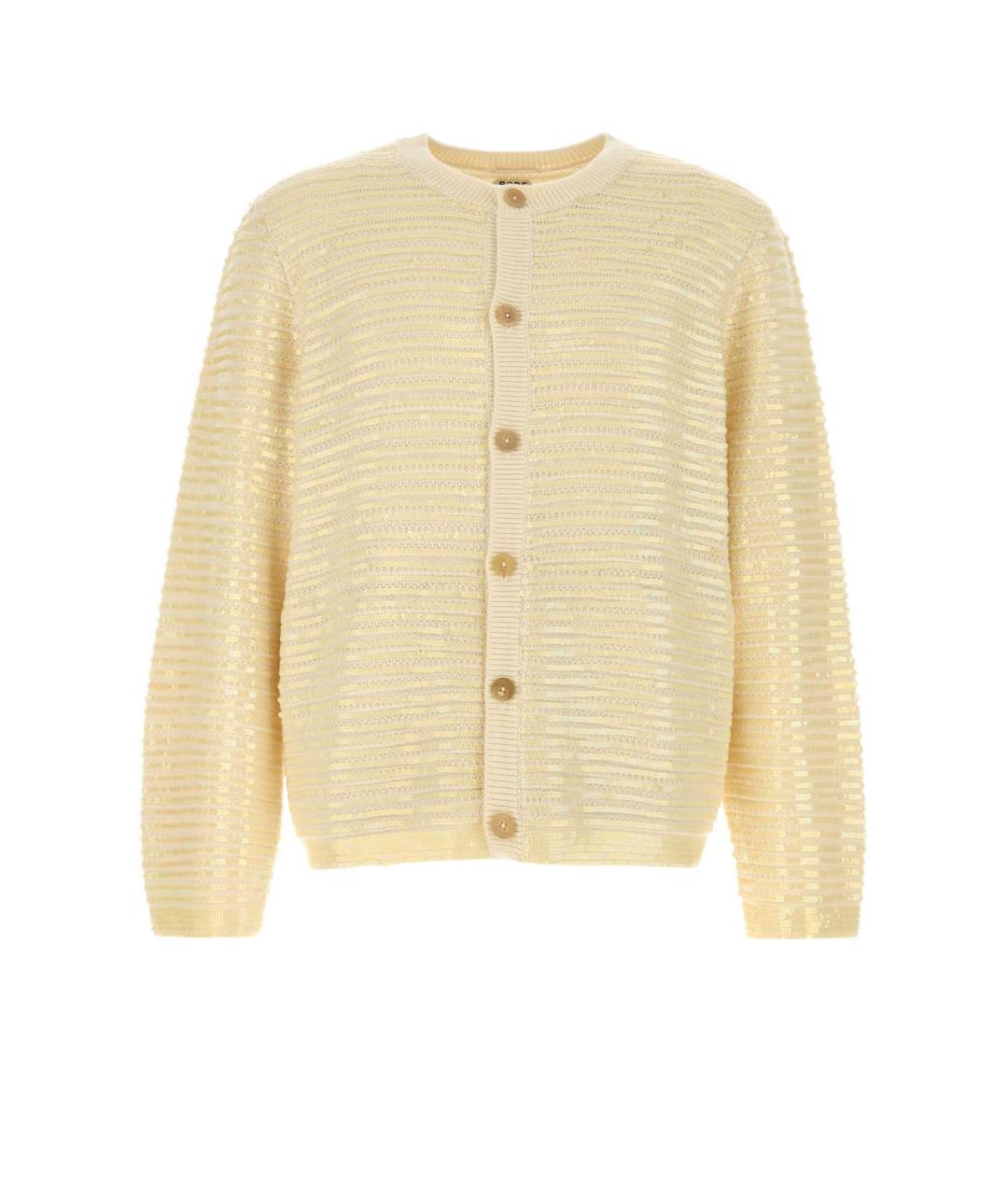 BODE Желтый шерстяной кардиган, фото 1