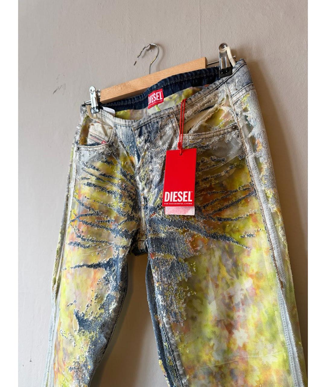 DIESEL Мульти джинсы клеш, фото 2