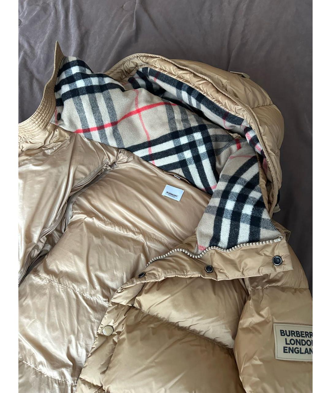 BURBERRY Бежевая куртка, фото 3