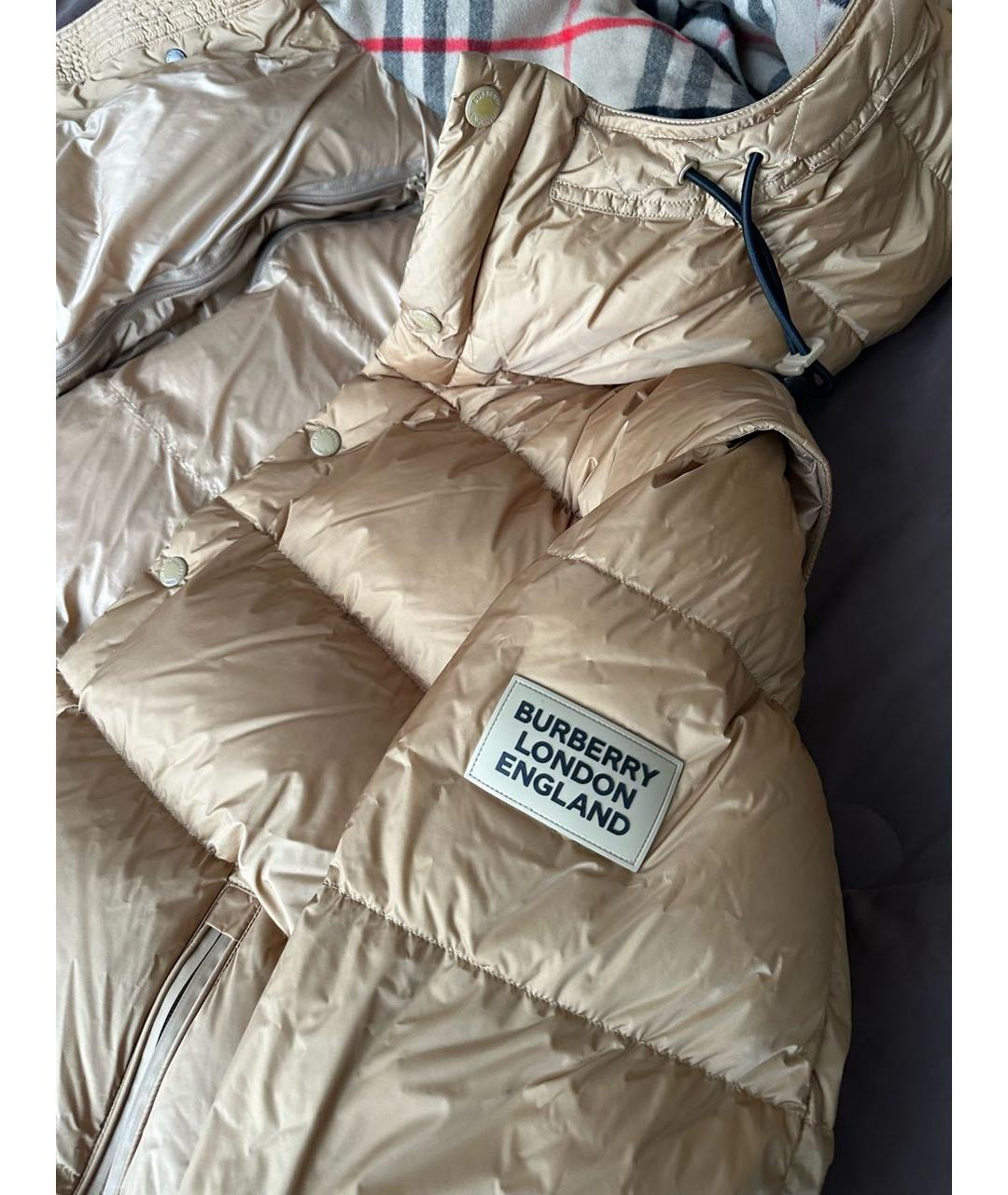 BURBERRY Бежевая куртка, фото 5