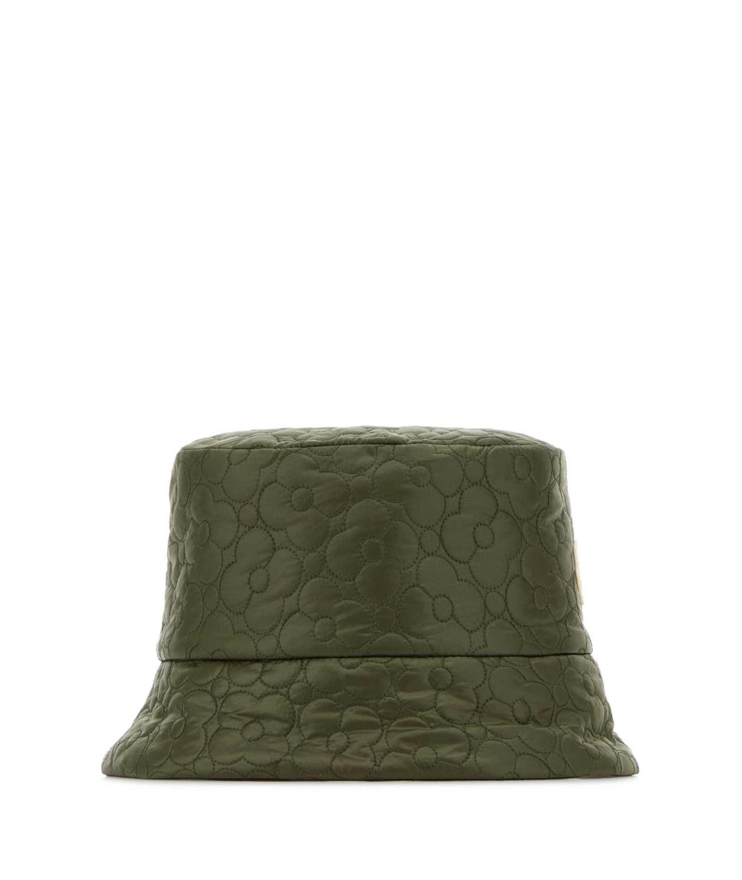 MONCLER Зеленая синтетическая панама, фото 2