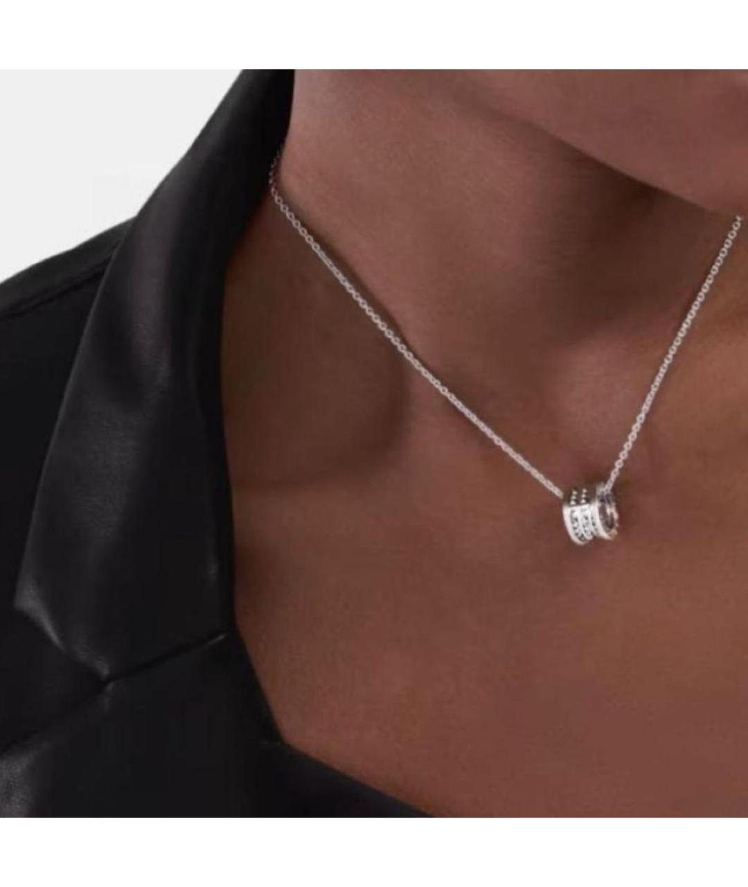 BVLGARI Серебряное серебряное колье, фото 3