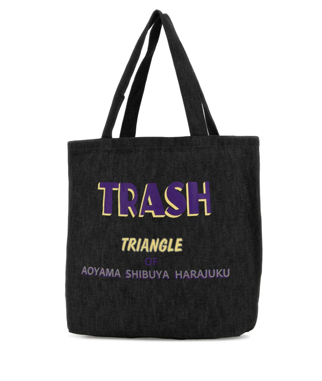 NEEDLES Черная тканевая сумка тоут, фото 2