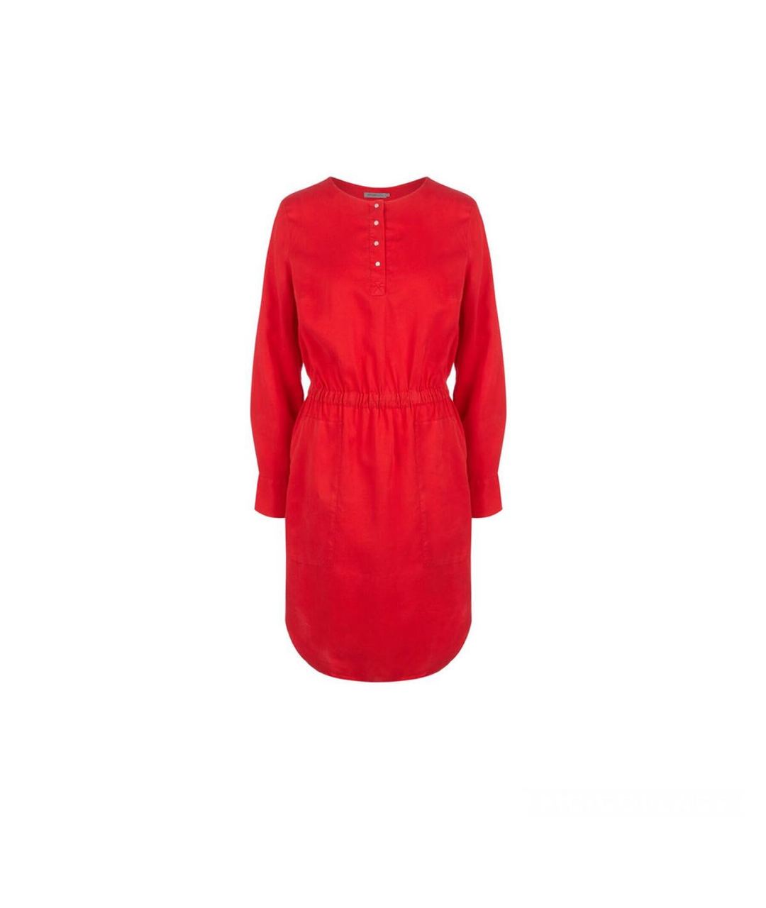 CALVIN KLEIN Красное повседневное платье, фото 1