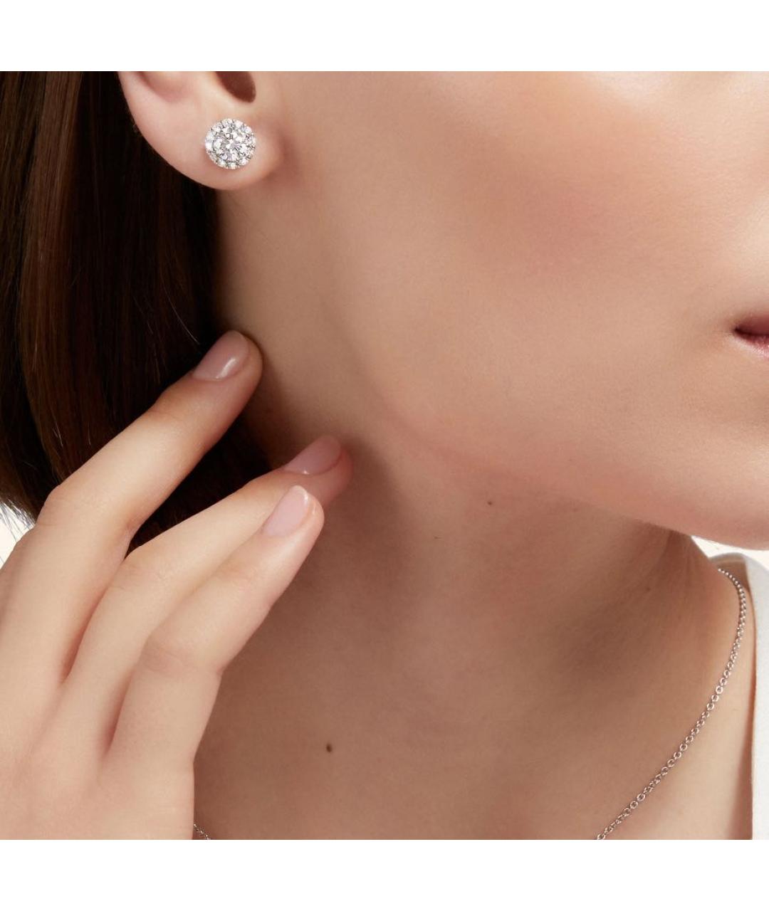 GRAFF Серебряные серьги из белого золота, фото 3