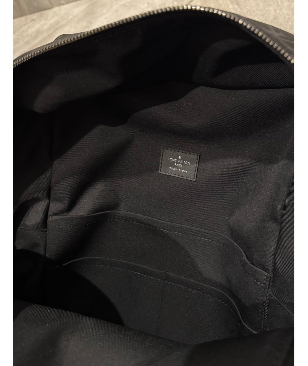LOUIS VUITTON Черный рюкзак, фото 4