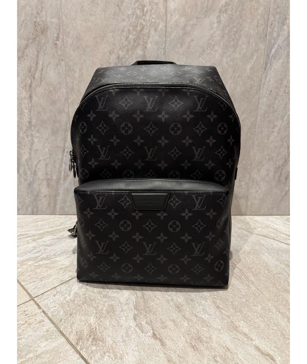 LOUIS VUITTON Черный рюкзак, фото 5