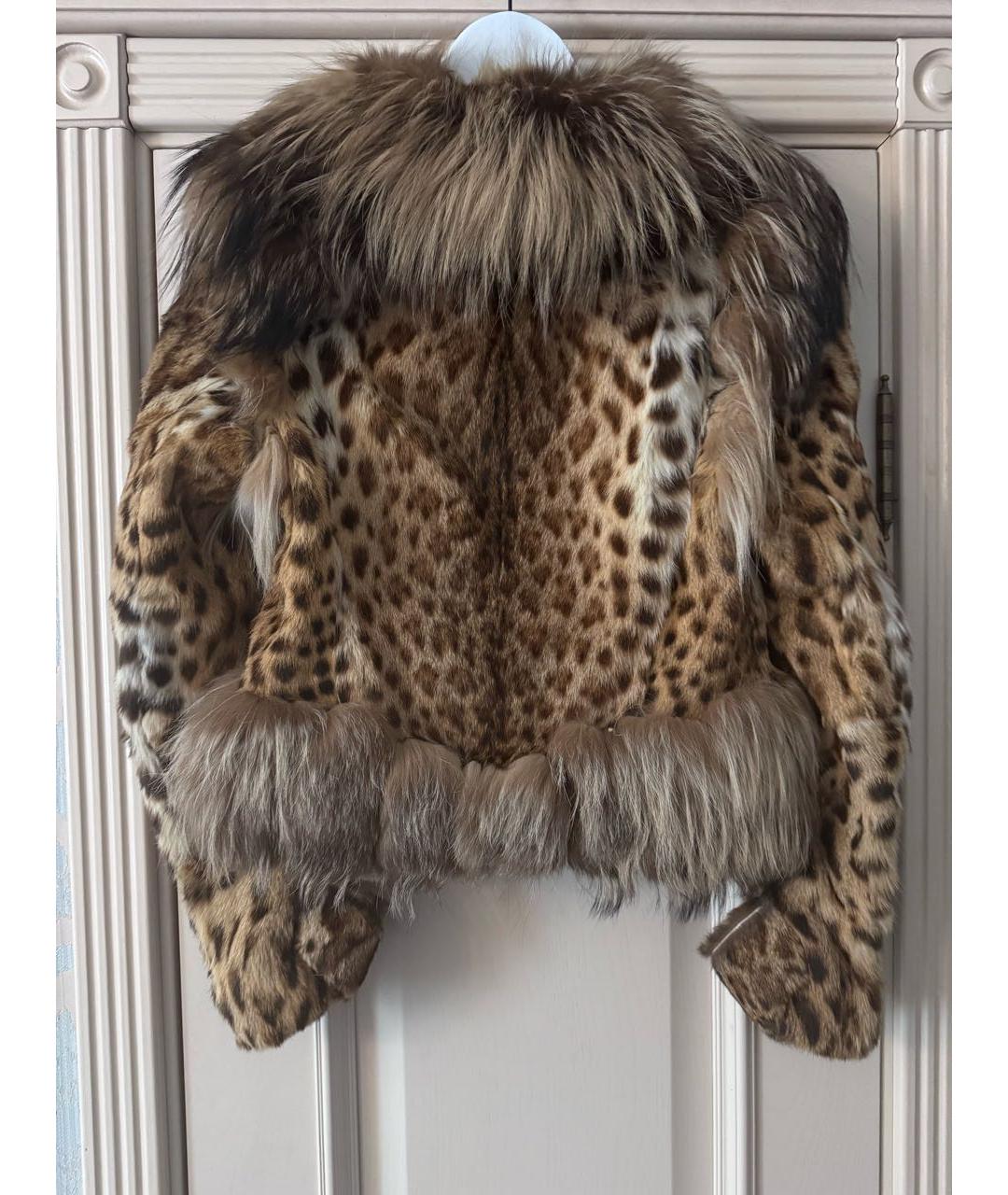 ROBERTO CAVALLI Мульти меховая шуба, фото 6