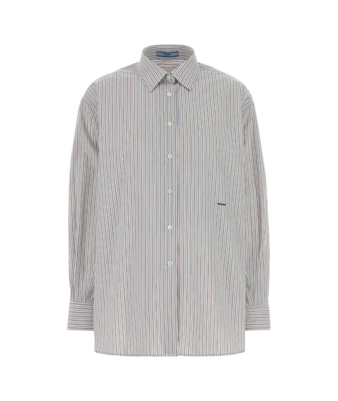 PRADA Мульти хлопковая рубашка, фото 1