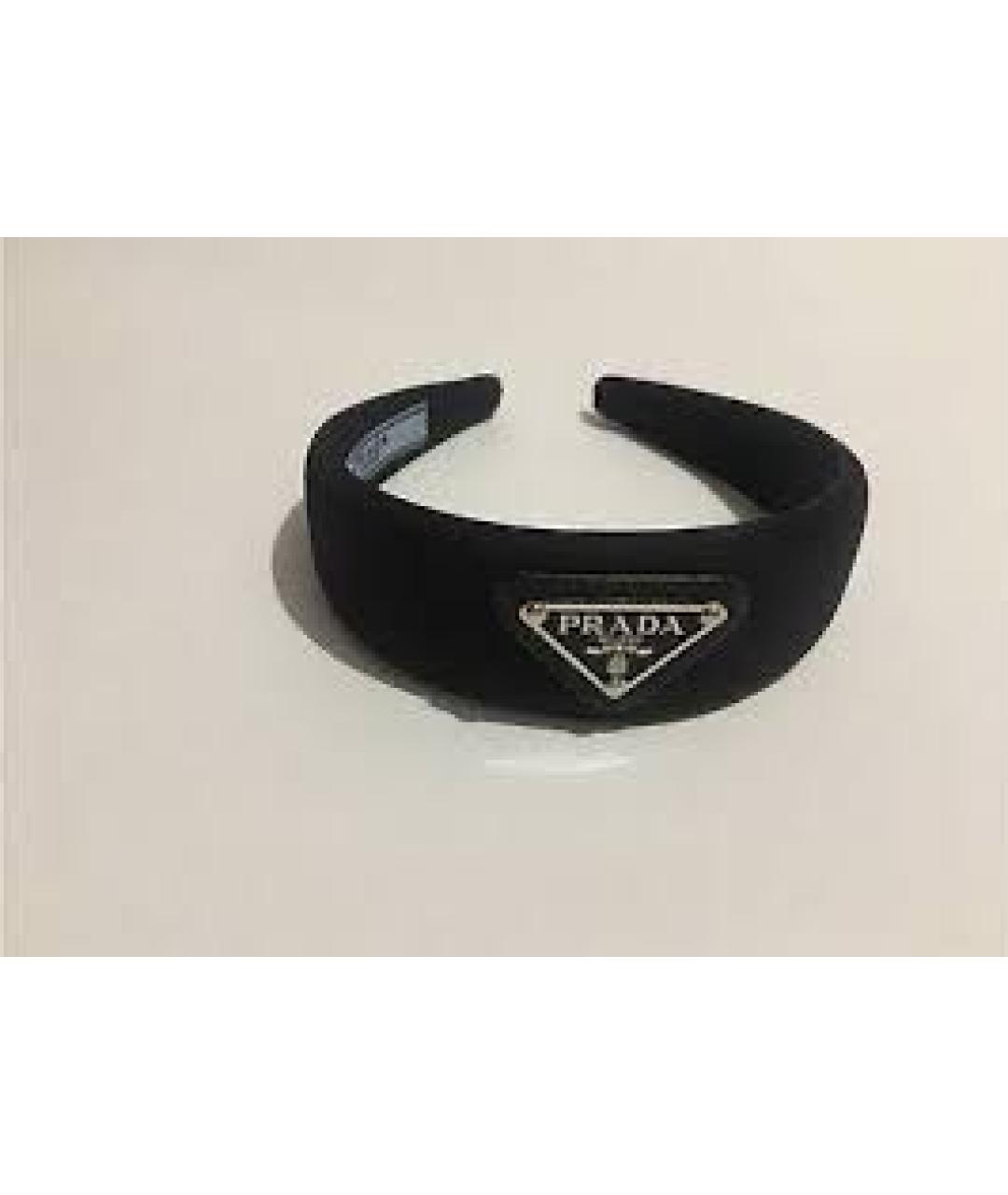 PRADA Черный ободок, фото 2