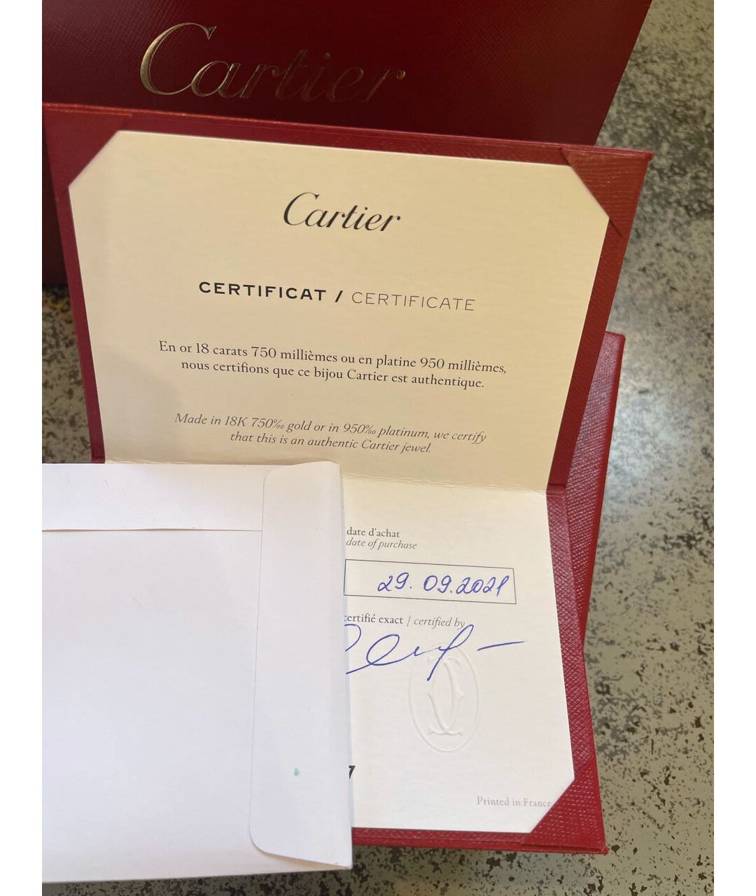 CARTIER Розовое колье из розового золота, фото 5