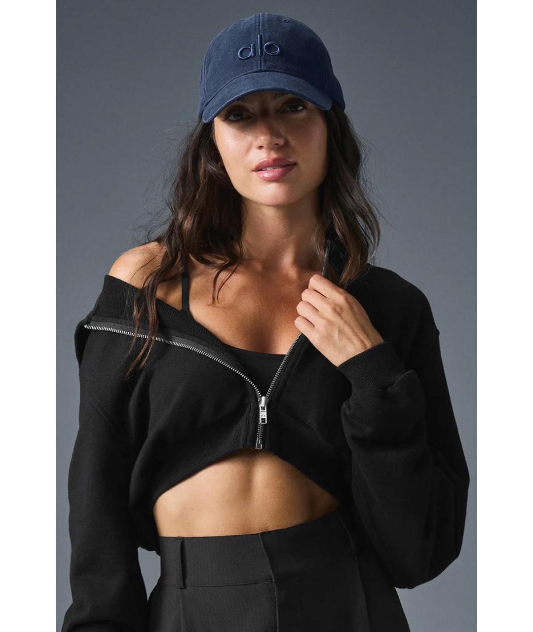 ALO YOGA Темно-синяя кепка, фото 4