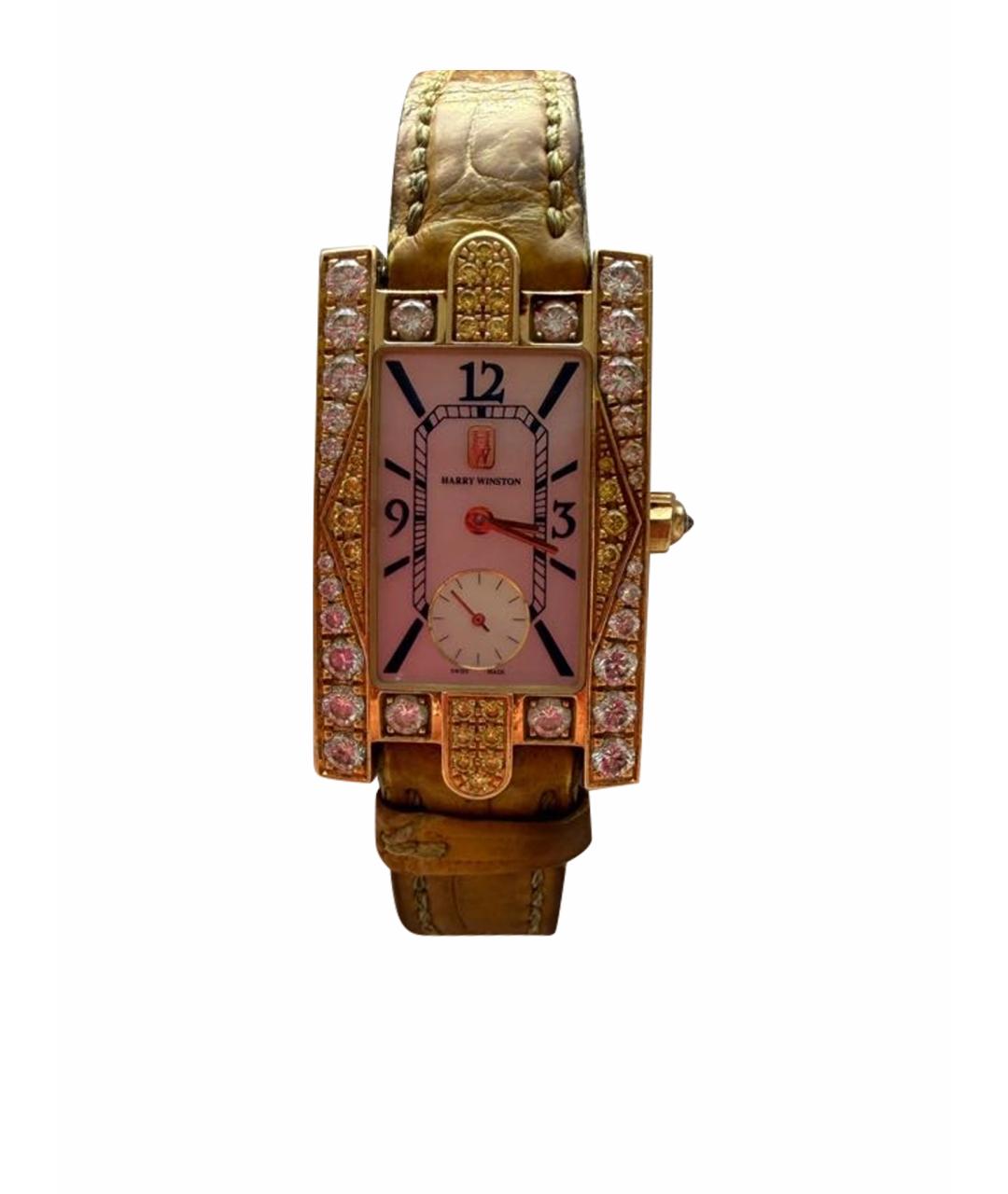 Harry Winston Золотые часы из желтого золота, фото 1