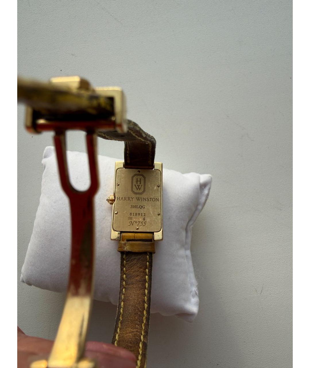 Harry Winston Золотые часы из желтого золота, фото 3