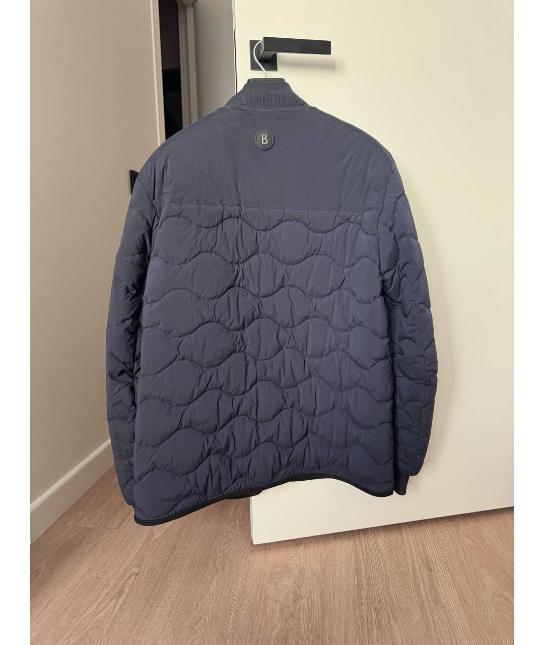 BOGNER Темно-синяя полиамидовая куртка, фото 2