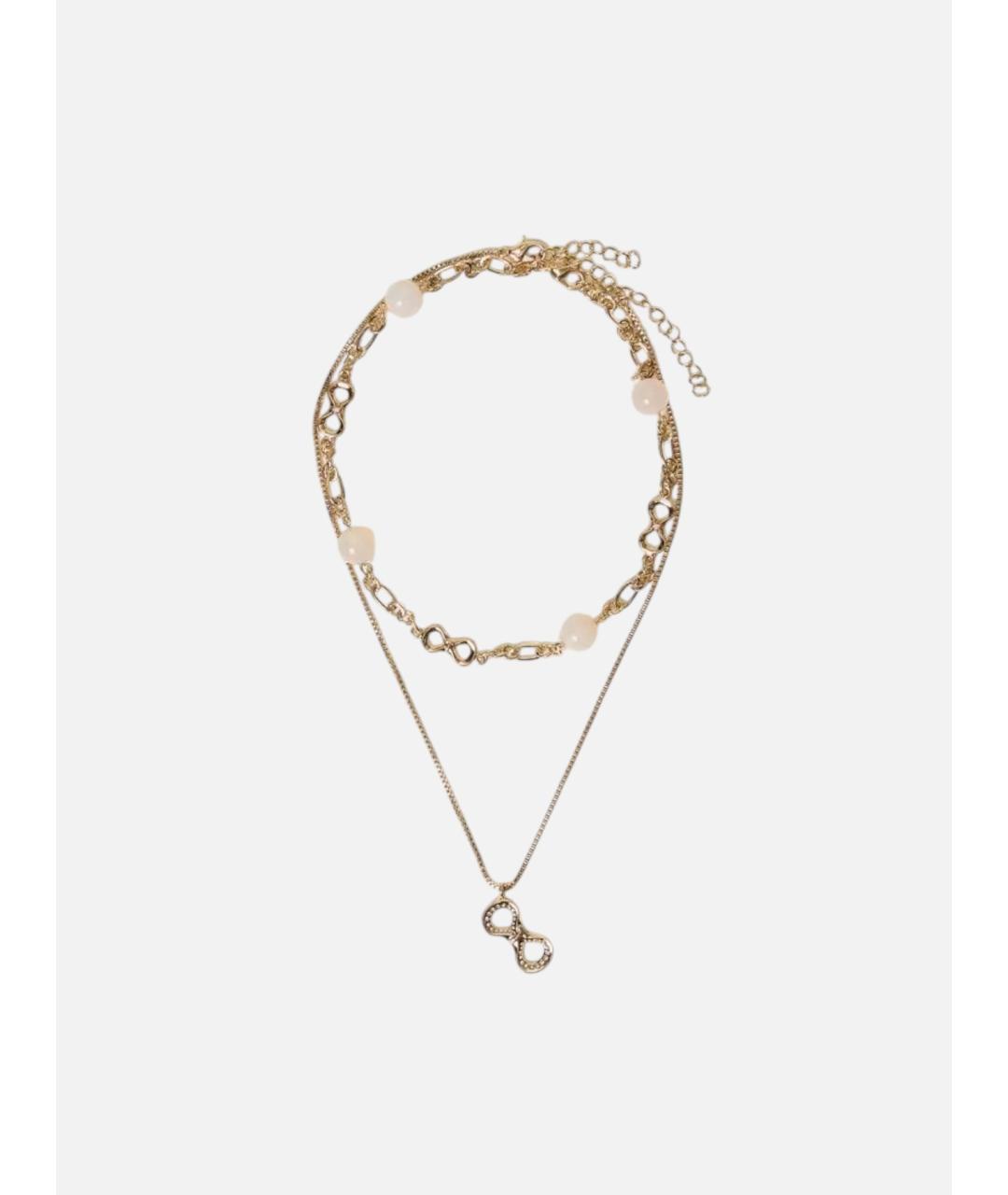 TWIN-SET Золотая металлическая подвеска, фото 4