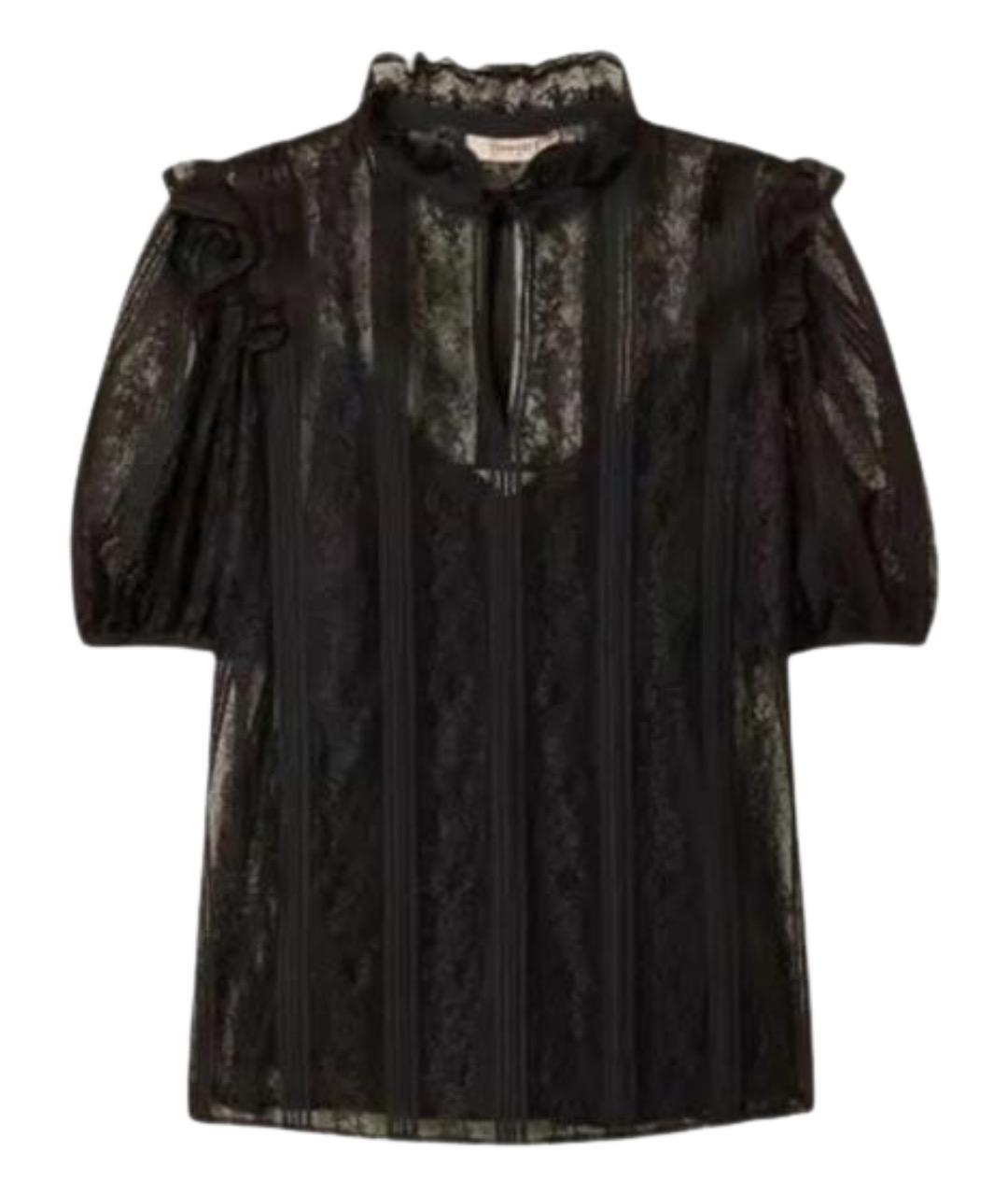 TWIN-SET Черная полиамидовая блузы, фото 1