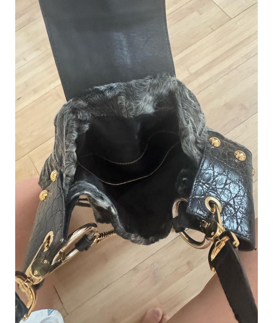 DOLCE&GABBANA Меховая сумка через плечо, фото 3