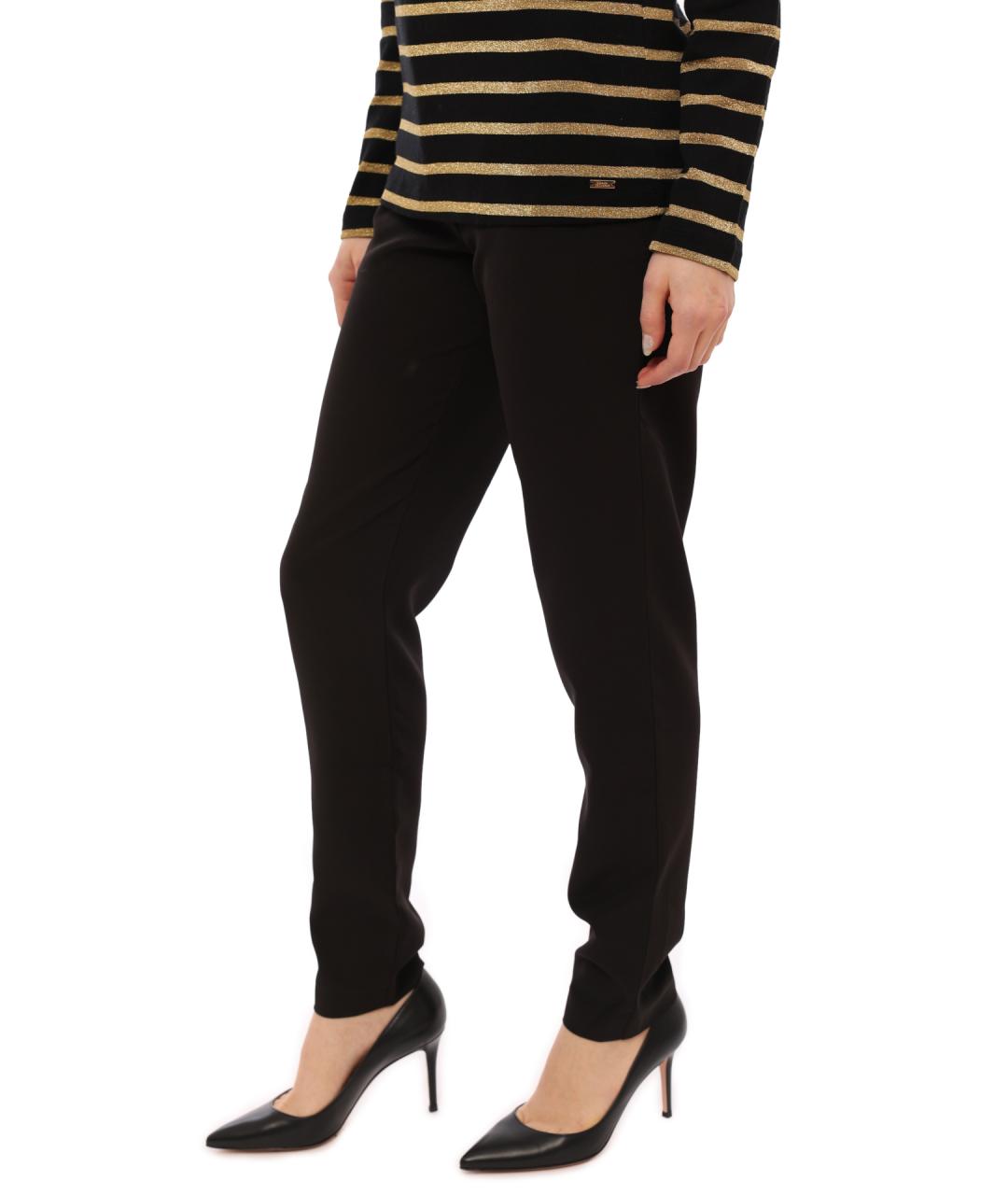 ARMANI EXCHANGE Черные прямые брюки, фото 2