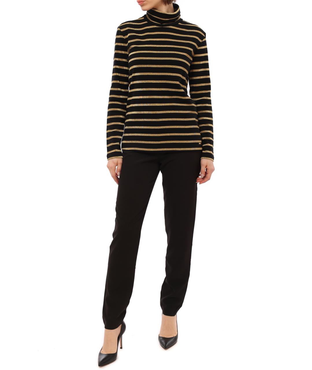 ARMANI EXCHANGE Черные прямые брюки, фото 1