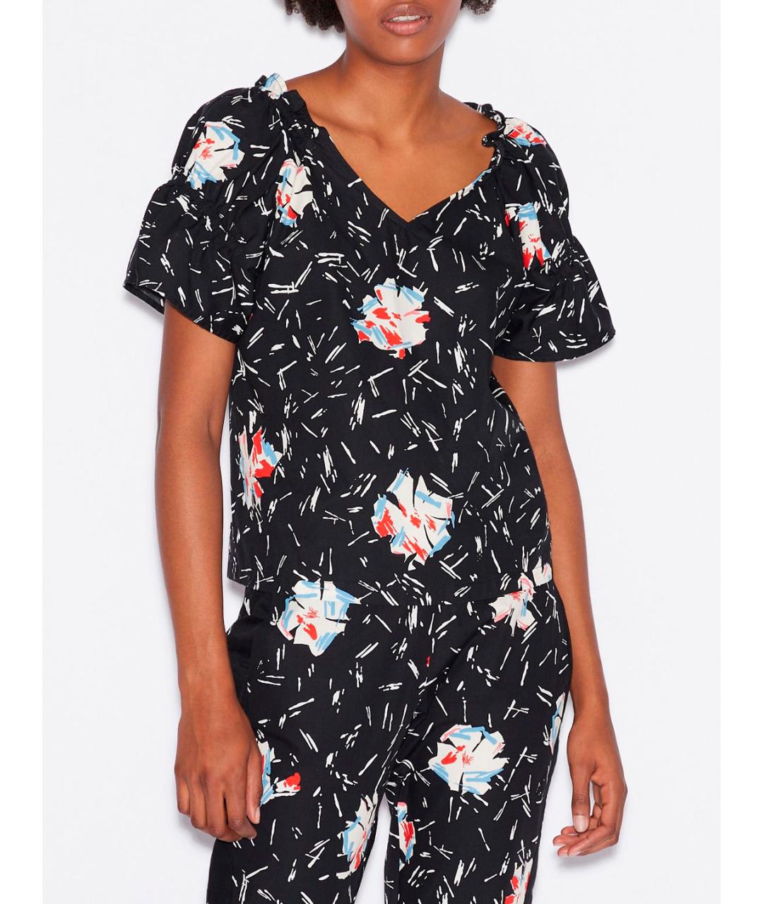 ARMANI EXCHANGE Мульти майка, фото 4