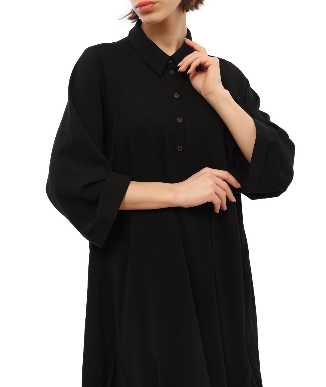 ARMANI EXCHANGE Черное повседневное платье, фото 3