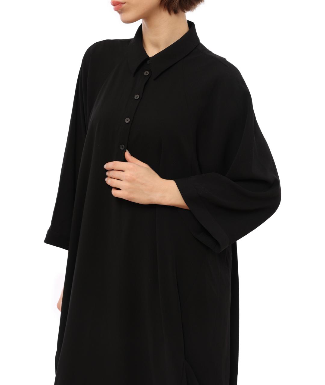 ARMANI EXCHANGE Черное повседневное платье, фото 4