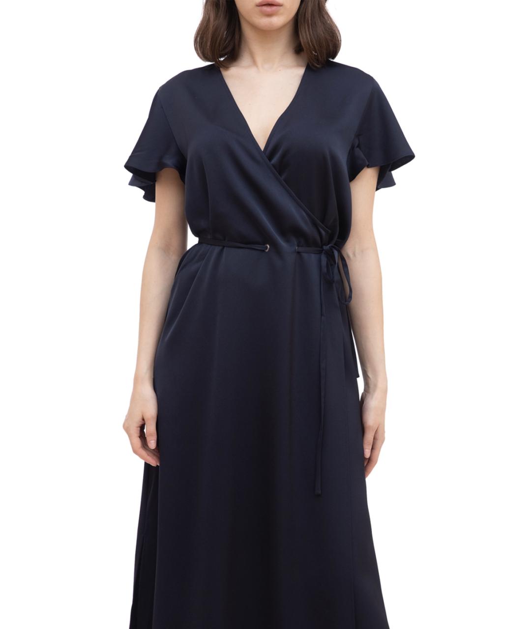 ARMANI EXCHANGE Темно-синее повседневное платье, фото 2