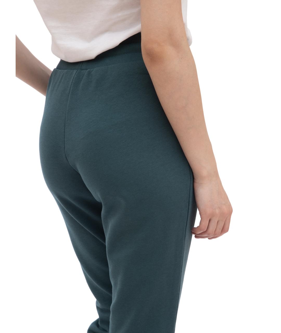 ARMANI EXCHANGE Зеленые хлопковые спортивные брюки и шорты, фото 5