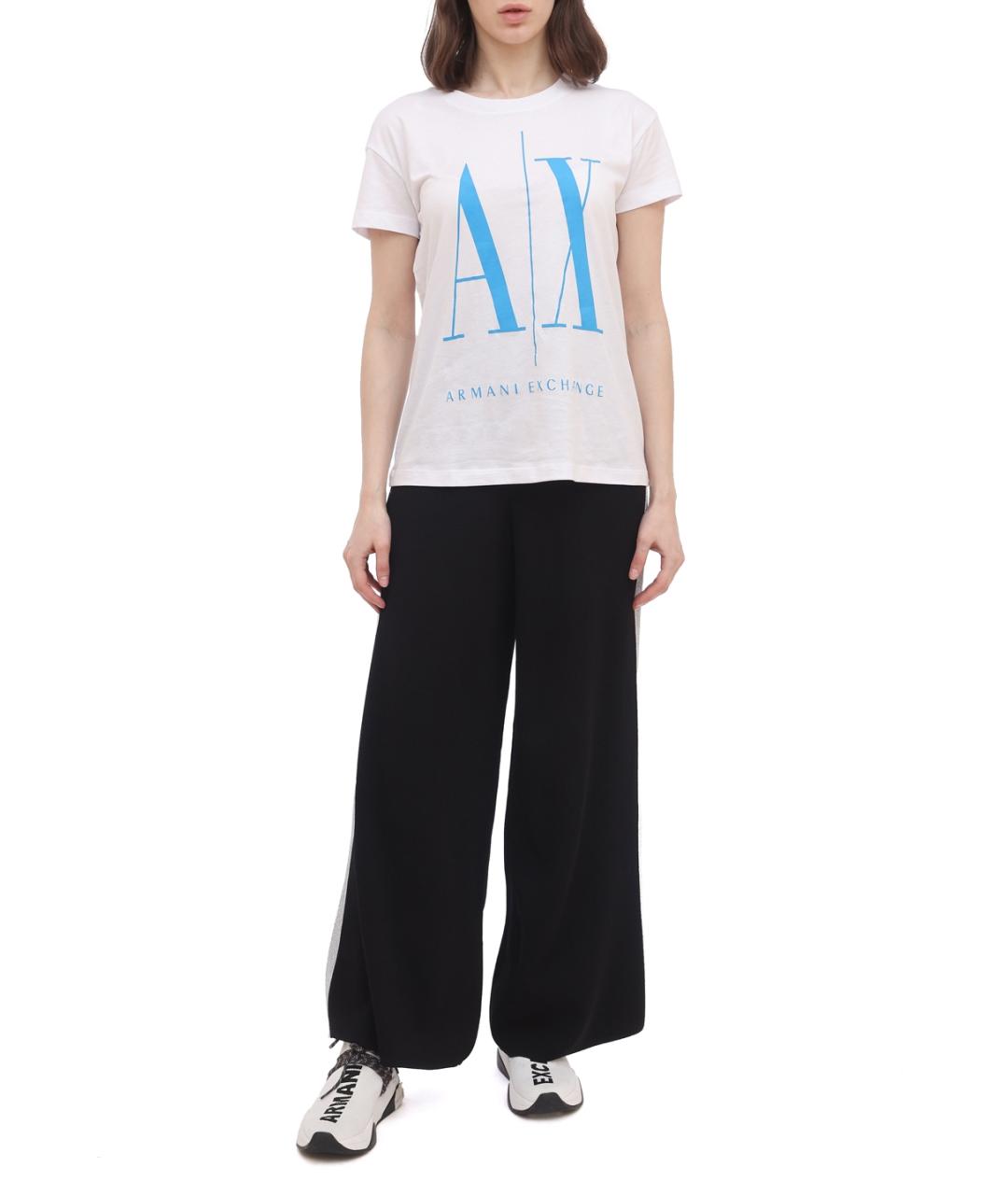 ARMANI EXCHANGE Черные прямые брюки, фото 1