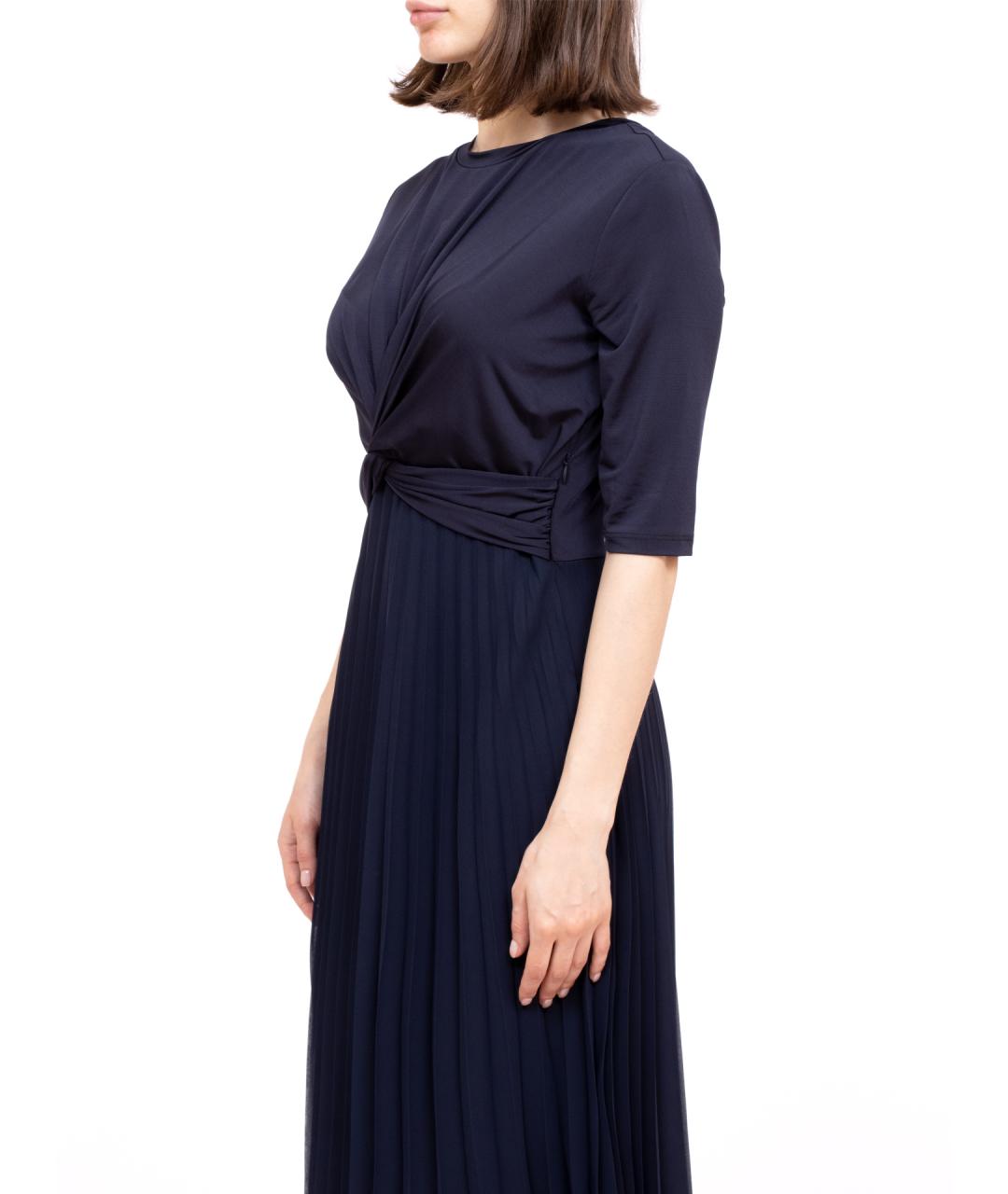 ARMANI EXCHANGE Темно-синее повседневное платье, фото 2