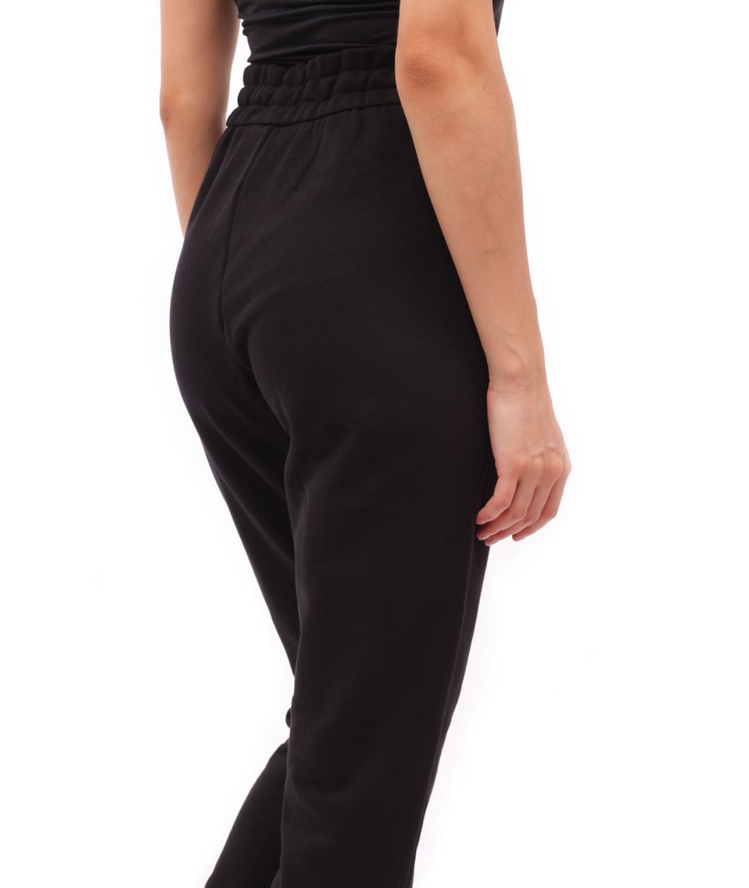 ARMANI EXCHANGE Черные хлопковые спортивные брюки и шорты, фото 2