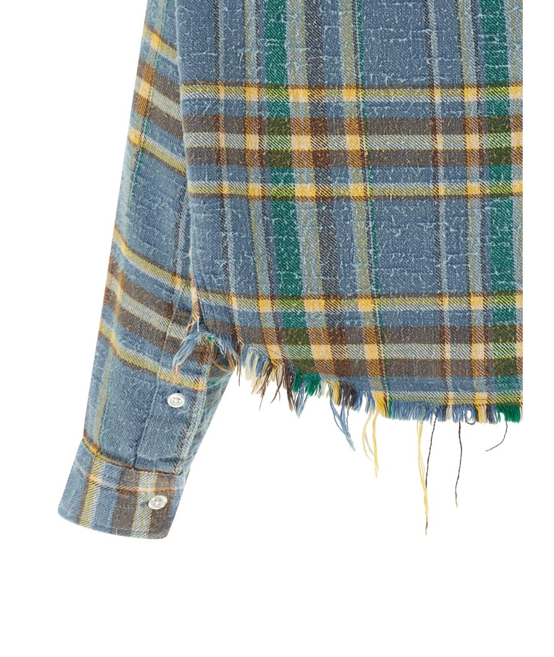 R13 Мульти хлопковая рубашка, фото 4