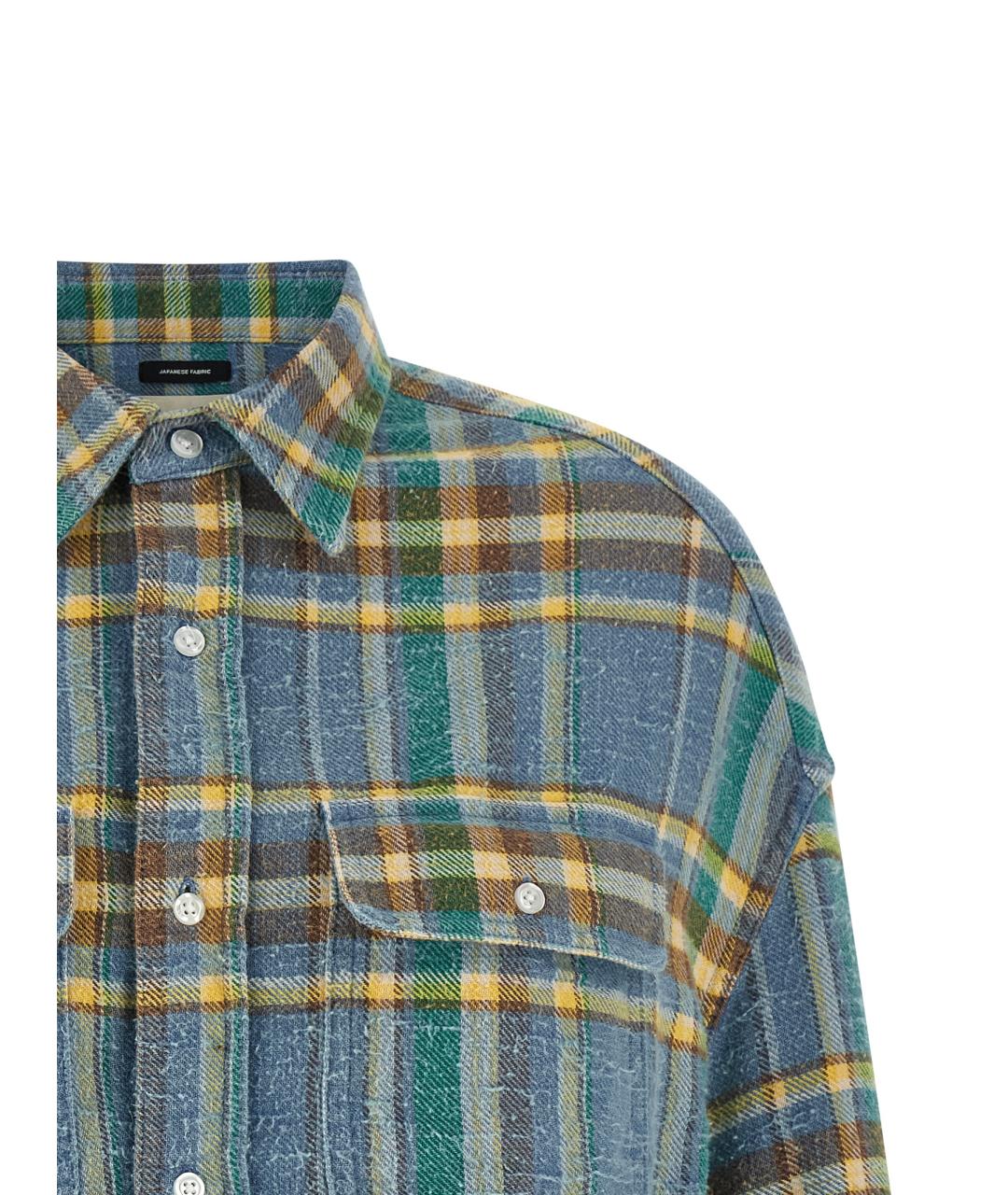 R13 Мульти хлопковая рубашка, фото 3