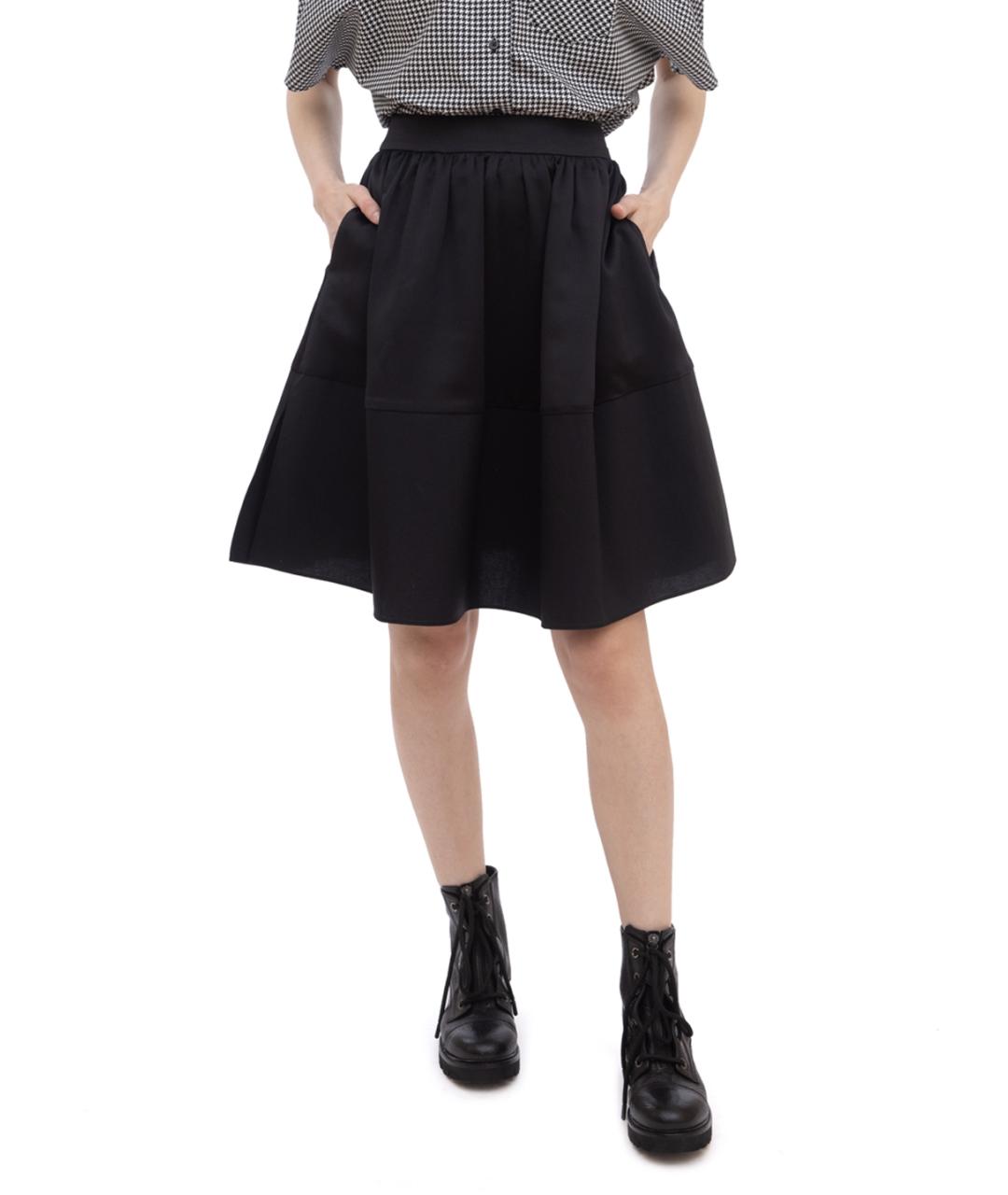 ARMANI EXCHANGE Черная юбка мини, фото 3