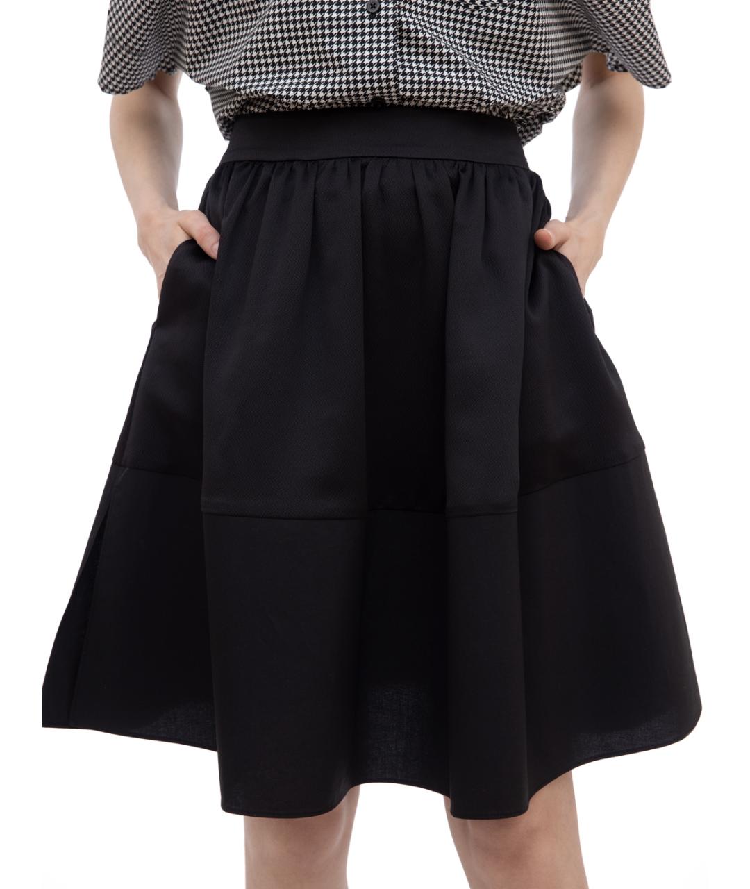 ARMANI EXCHANGE Черная юбка мини, фото 1