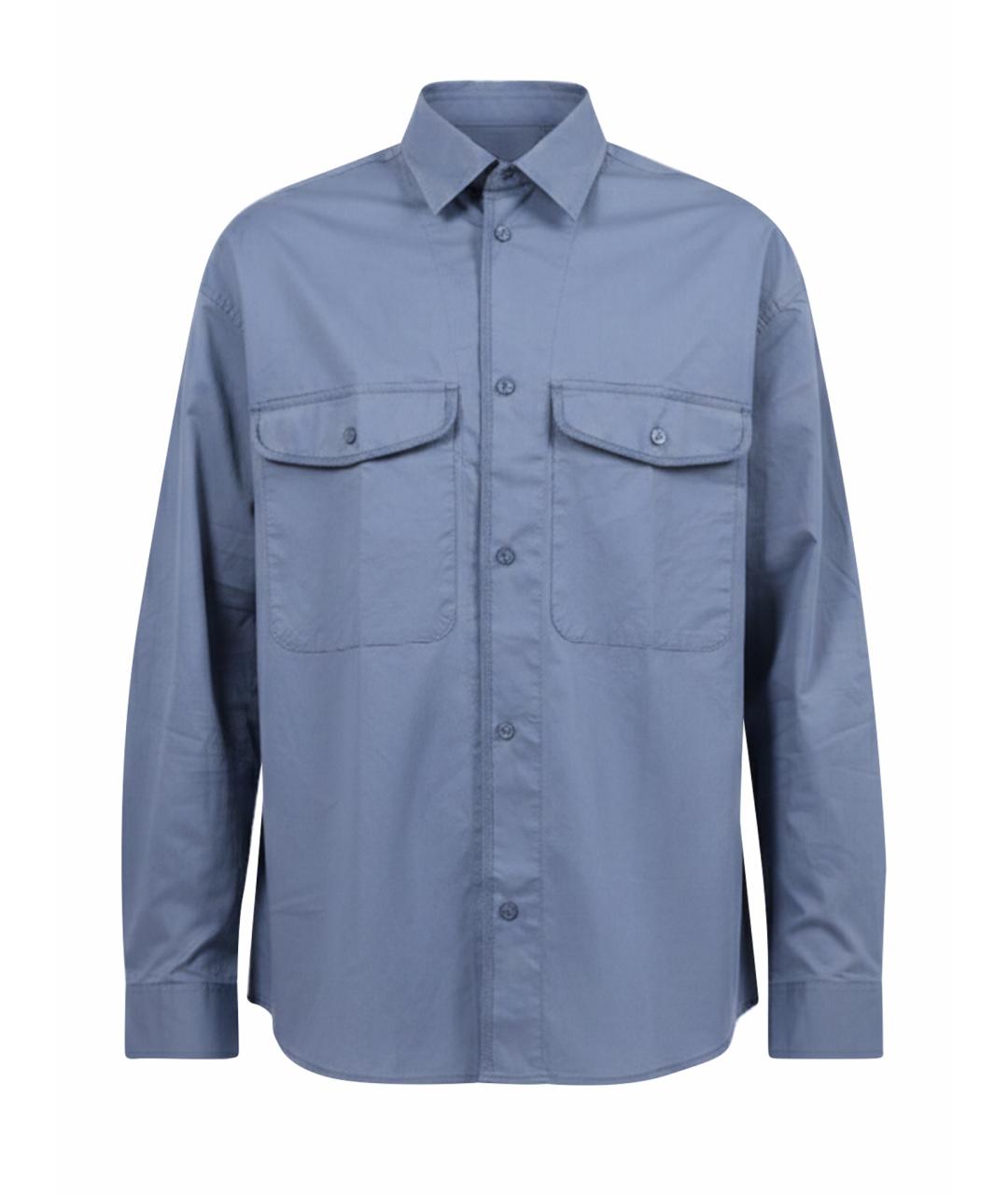 ARMANI EXCHANGE Синяя кэжуал рубашка, фото 5