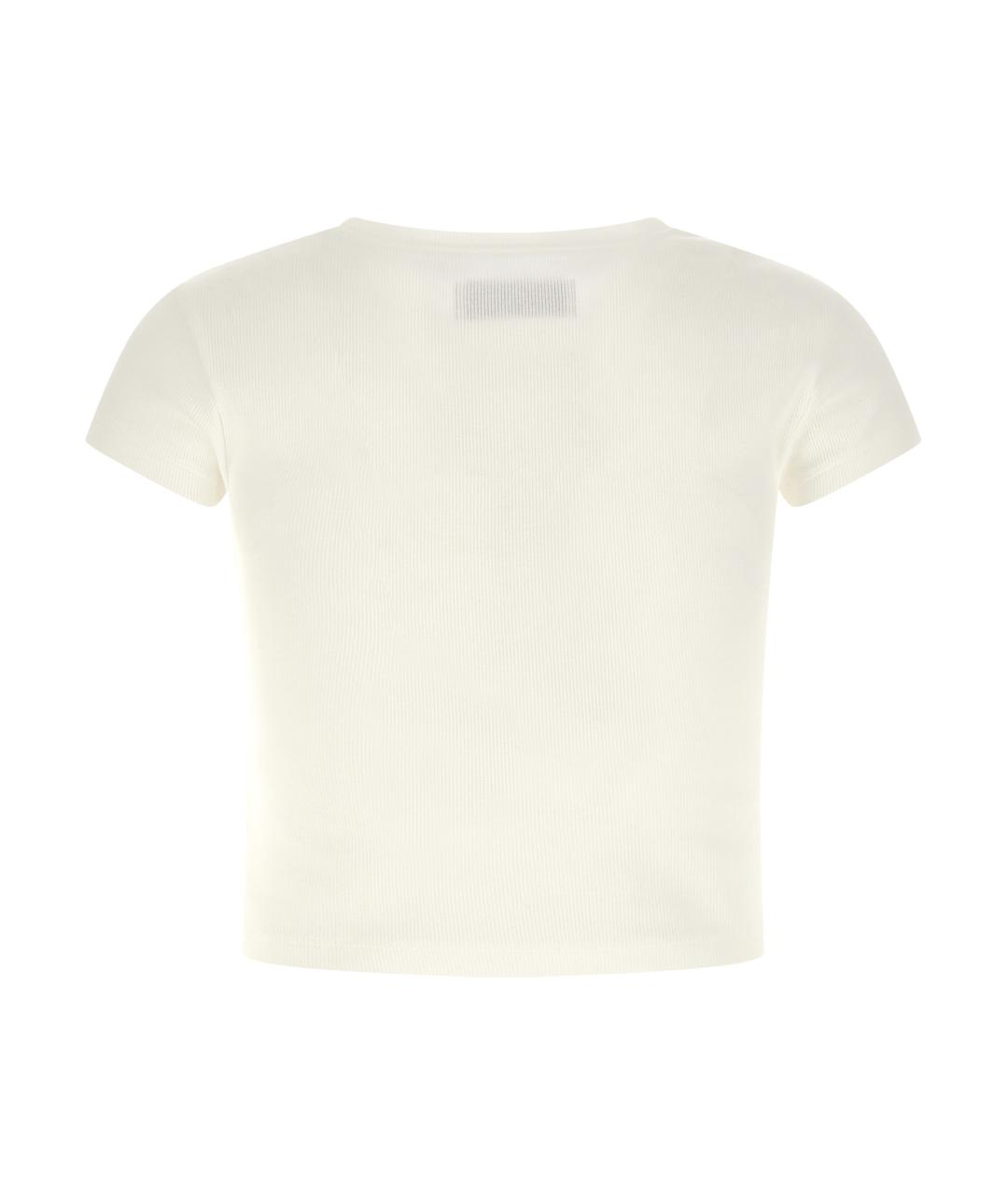 VIVIENNE WESTWOOD Белая хлопковая футболка, фото 2