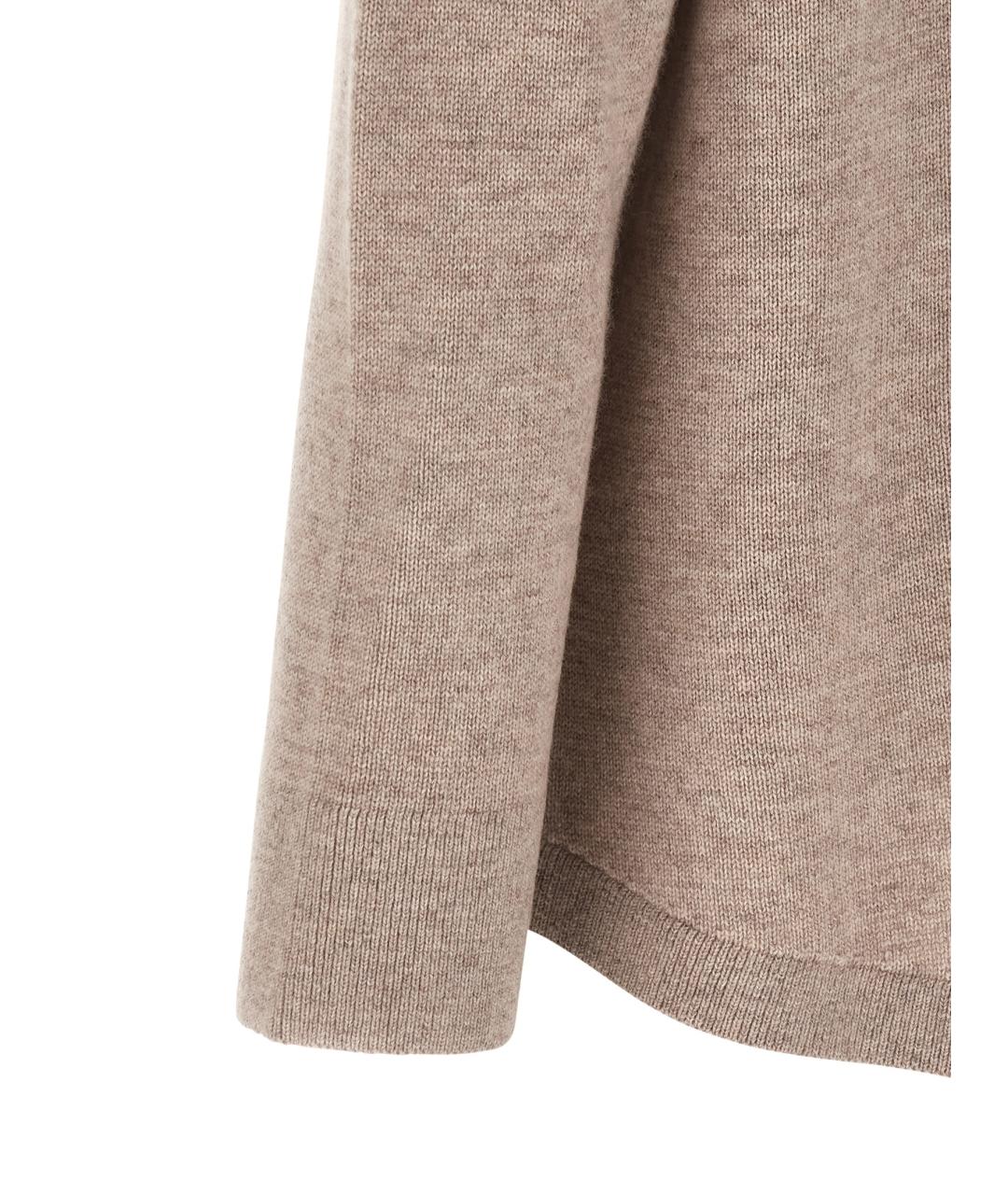 'S MAX MARA Бежевый шерстяной кардиган, фото 4