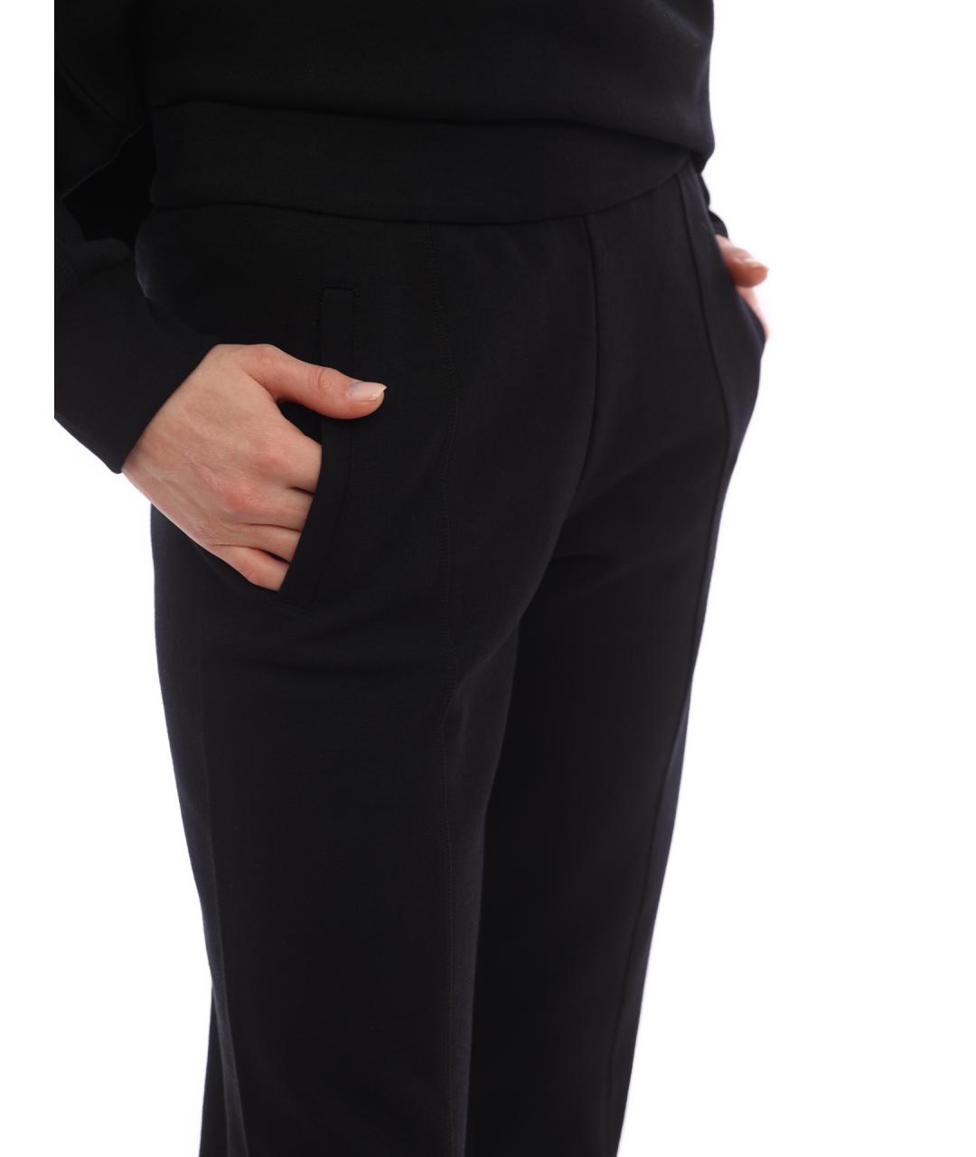 ARMANI EXCHANGE Черные хлопковые спортивные брюки и шорты, фото 2