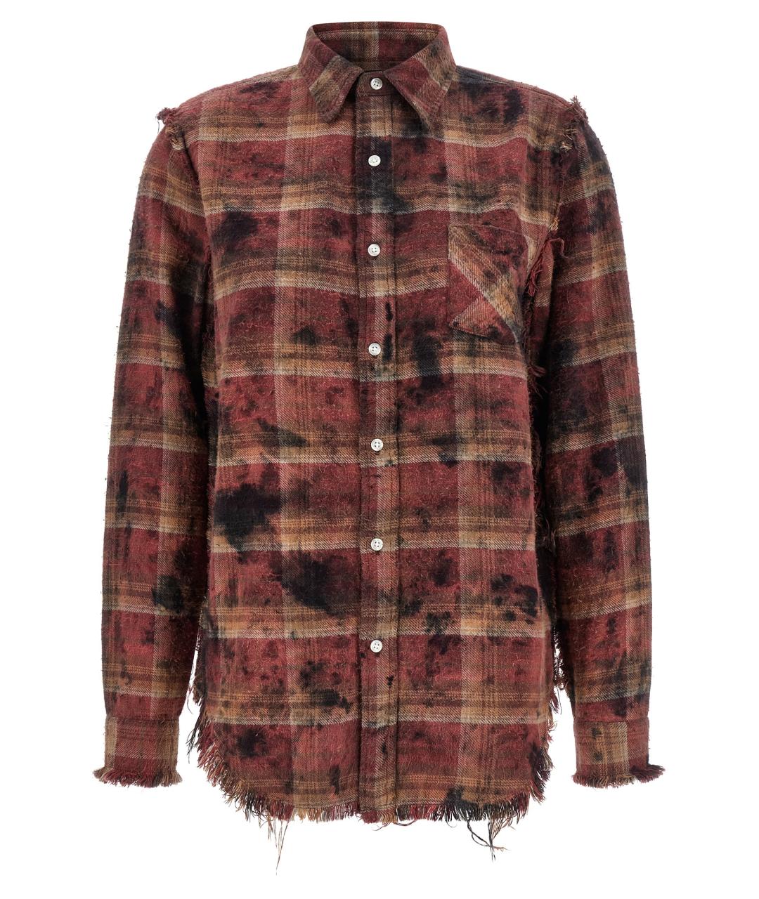 R13 Мульти хлопковая рубашка, фото 1